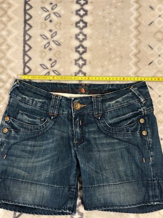 Stone Angel Low Rise Denim Shorts Vintage 00s S