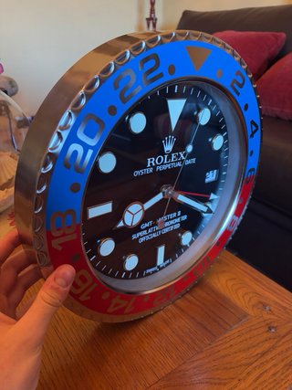 Reloj de Pared Estilo GMT Pepsi