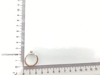 sortija oro 18k con piedra con diamante