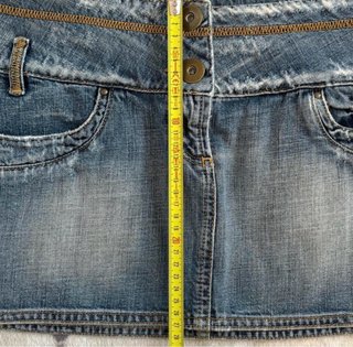 TRF Low Rise Denim Mini Skirt Vintage 00s – M