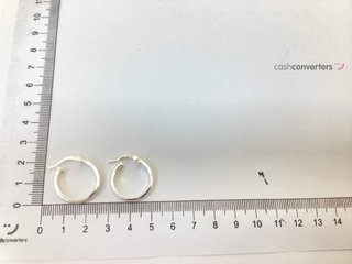 argollas plata 925mm