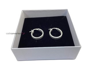 argollas plata 925mm
