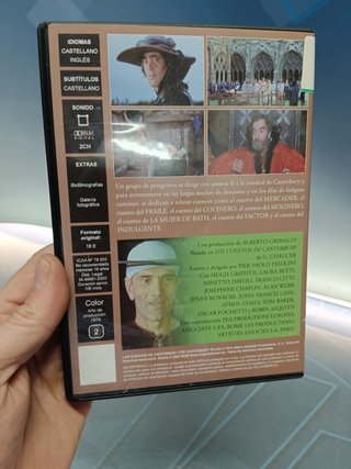 Dvd LOS CUENTOS DE CANTERBURY de PASOLINI