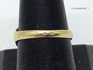 anillo oro 18k con piedra con onix