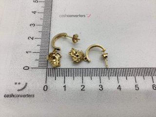 pendientes oro 18k