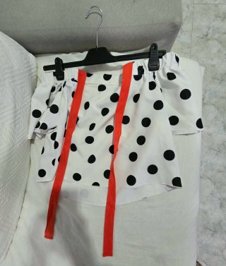 Zara Top Lunares Talla S