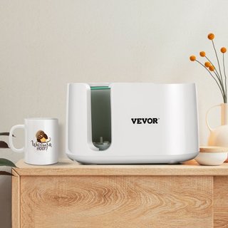 Máquina de Prensa para Tazas, Prensa de Calor Automática para Tazas 311.84-425.2 g, Prensador de Café Portátil para Transferencia de Sublimación con Botón de Un Toque, Pro Máquina de Prensa para T...