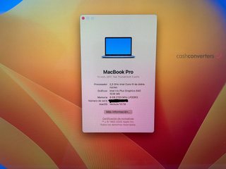portatil apple apple macbook pro core i5 2.3 13 (2017) (a1708)