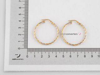 argollas oro 18k