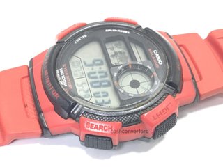 reloj pulsera caballero casio ae-1000w