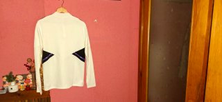 Jersey con Cremallera Fc Real Madrid ORIGINAL!