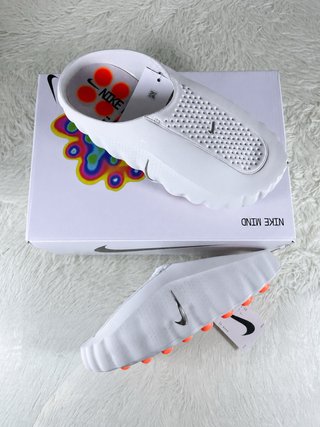 Zapatillas Nike Hombre Blancas Naranja