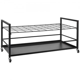 Carrello di Stoccaggio per Piani, Supporto per 50 Piani con Ruote, Carrello di Stoccaggio in Metallo Mobile per Piani di Costruzione, Supporto per Poster Architettonico, Supporto per Archiviazione...