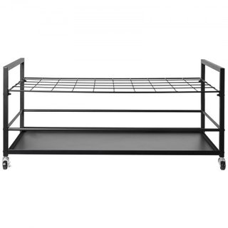 Carrello di Stoccaggio per Piani, Supporto per 50 Piani con Ruote, Carrello di Stoccaggio in Metallo Mobile per Piani di Costruzione, Supporto per Poster Architettonico, Supporto per Archiviazione...