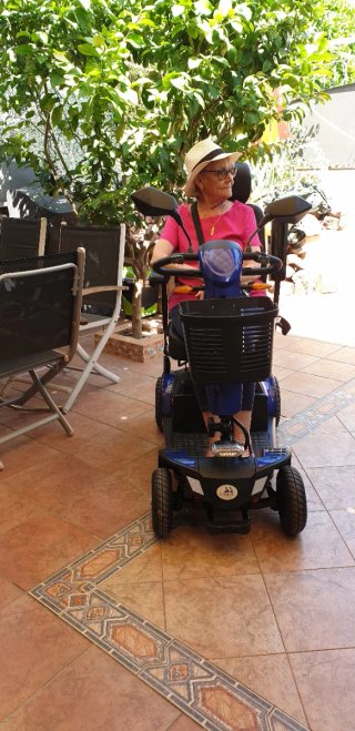 Scooter movilidad reducida sillón nuevo a estrenar