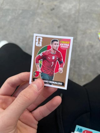 Cromo Cristiano Ronaldo Extra FIFA Panini