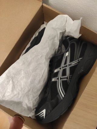 Asics Gel 1130 Negras Talla 44 Nuevas