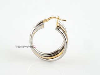 argollas oro 18k