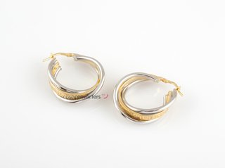 argollas oro 18k