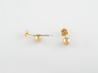 pendientes oro 18k