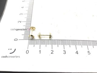 pendientes oro 18k con piedra