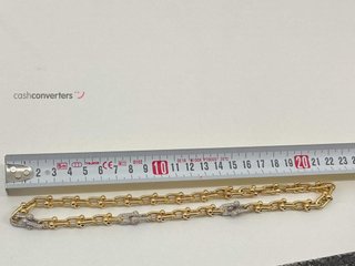 cadena oro 18k 22cm