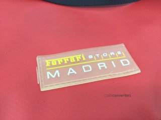 maletin portatil ferrari rojo