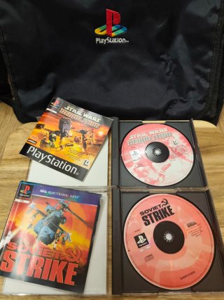 Lote 2 Juegos PS1: Soviet Strike y Star Wars Demol