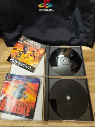 Lote 2 Juegos PS1: Soviet Strike y Star Wars Demol