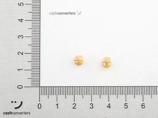 pendientes oro 18k con piedra