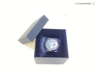 reloj pulsera caballero guess steel cronógrafo