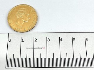moneda oro 22k