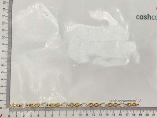 pulsera oro 18k con circonita