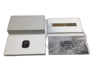 apple watch ultra 2 49mm (gps 4g) titanio
