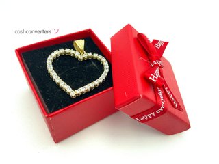 colgante oro 18k con circonita