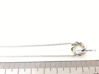 collar plata 925mm con piedra con circonita 21cm
