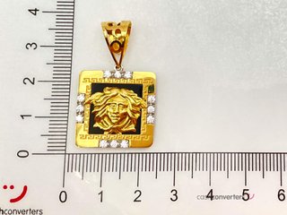 colgante oro 18k