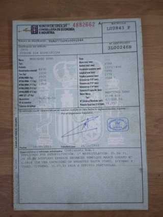 Mercedes-Benz 407 D Larga  1981