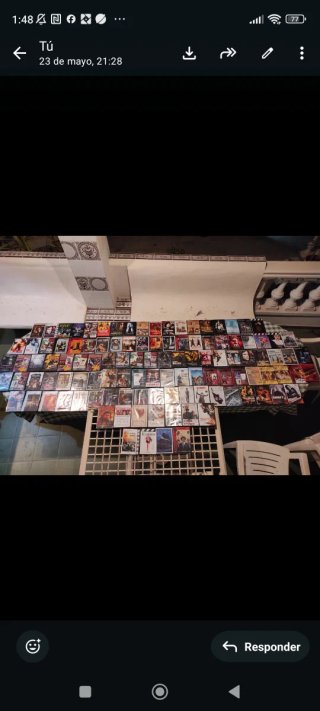 Colección CDs Música y Películas en DVDs 831discos