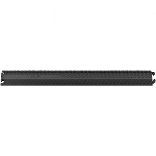 Rampe di Copertura per Cavi Drop Over 100x13x2 cm, Capacità di Carico 907.18 kg/asse, Rampe Protettive per Cavi ad Alta Resistenza, Copertura per Cavi per Aree ad Alto Traffico