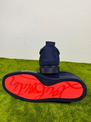 Zapatillas Louboutin Azul Talla 42