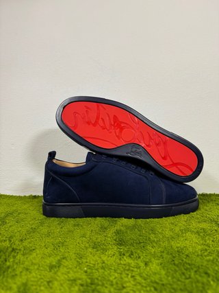 Zapatillas Louboutin Azul Talla 42