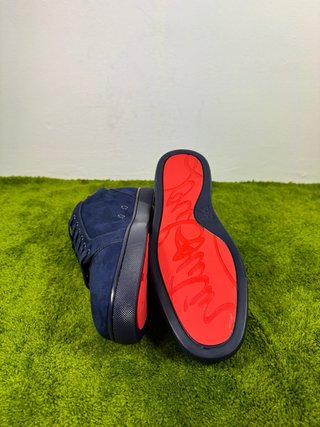 Zapatillas Louboutin Azul Talla 42