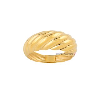 anillo oro 18k con circonita