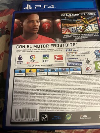 FIFA 17 PS4 (PlayStation 4) Videojuego Fútbol