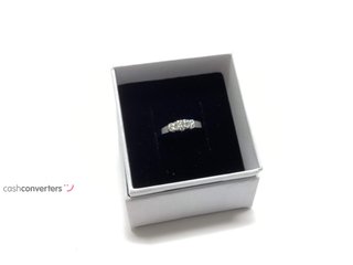 anillo plata 925mm con piedra con diamante de laboratorio