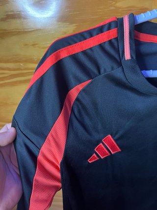 Camiseta Colombia Adidas Talla S Negra Naranja