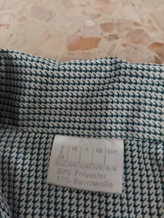 Pijama Pata de Gallo Raso Satén Talla L