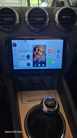 Rádio 4/64GB Audi TT Android 14 + GPS + Carplay.