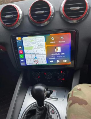 Rádio 4/64GB Audi TT Android 14 + GPS + Carplay.